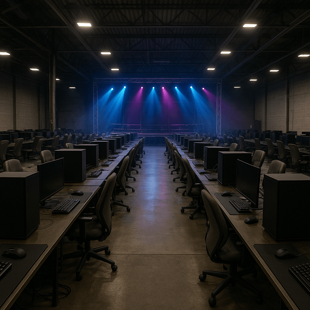 LAN Party und Turnierfläche